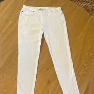 MICHAEL Michael Kors White Slim Fit Pants